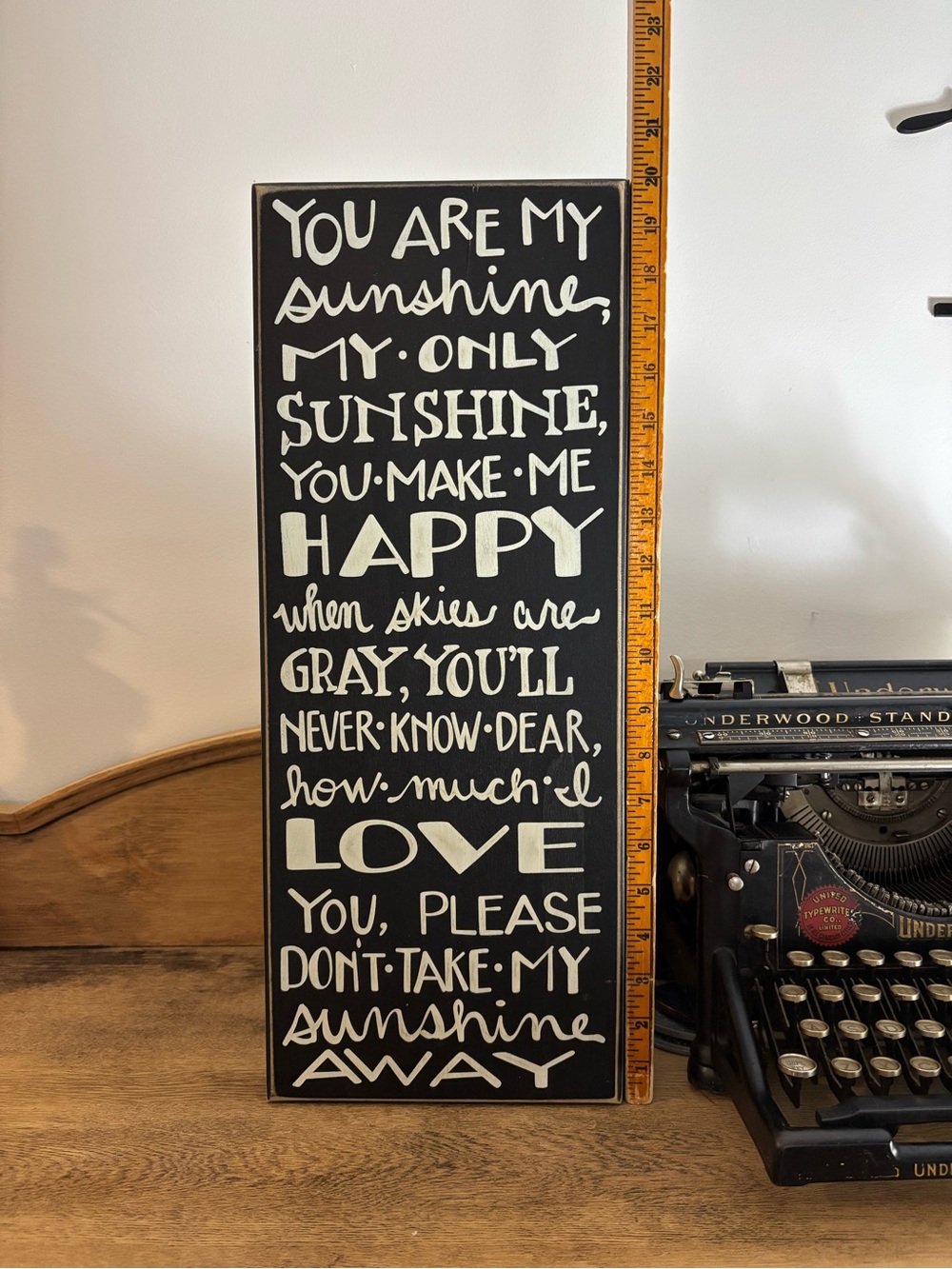 You Are My Sunshine Box Sign Primitives by Kathy